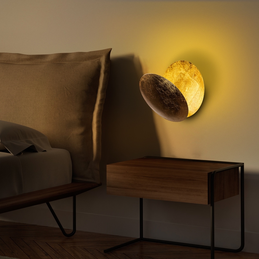 LED wand verlichting YOSMA LED/5W/230V 3000K goud
