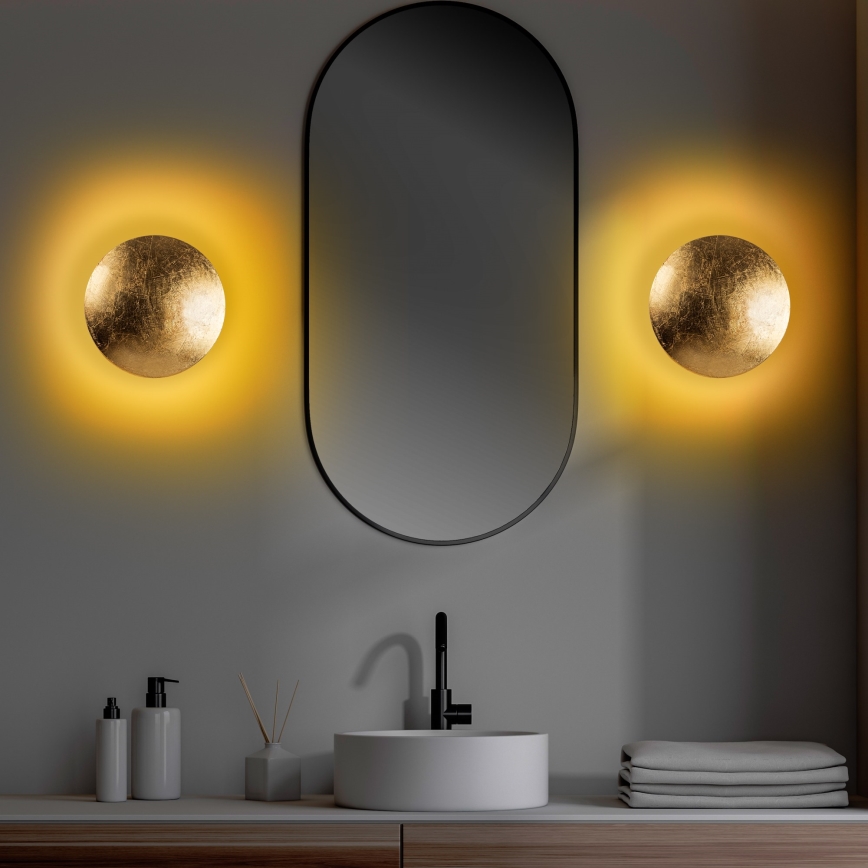 LED wand verlichting YOSMA LED/5W/230V 3000K goud