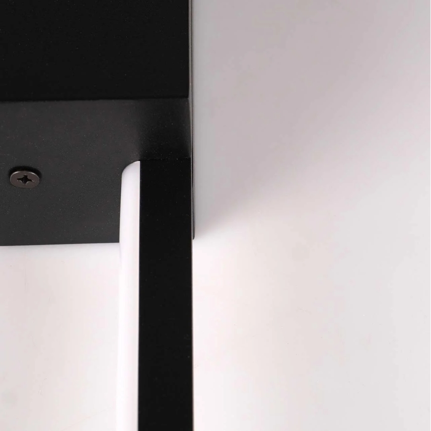 LED-wandlamp AISHA LED/12W/230V 4000K 80 cm zwart