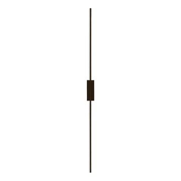 LED wandlamp AISHA LED/20W/230V 4000K 120 cm zwart