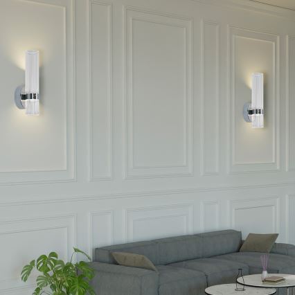 LED-wandlamp AMBIENTE LED/6W/230V 3000/4000/6000K glanzend chroom