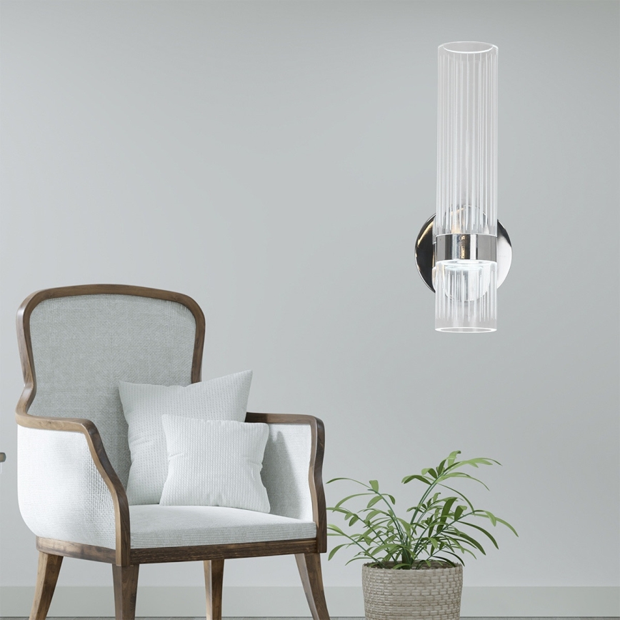 LED-wandlamp AMBIENTE LED/6W/230V 3000/4000/6000K glanzend chroom