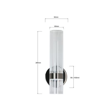 LED Wandlamp AMBIENTE LED/6W/230V 3000/4000/6000K zwart