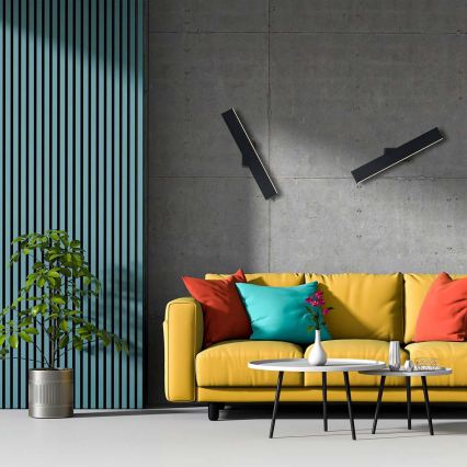 LED-wandlamp BERNADETTA LED/10W/230V 4000K zwart