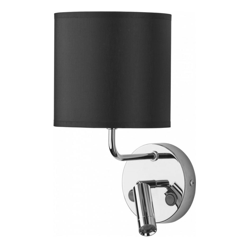 LED Wandlamp FIORENZO 1x E27 / 60W / 230V + LED / 3W