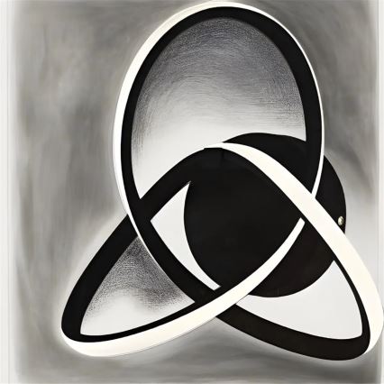 LED-wandlamp INDIGO LED/14W/230V zwart