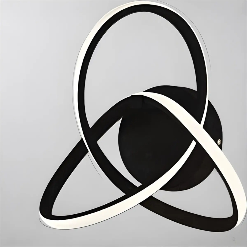 LED-wandlamp INDIGO LED/14W/230V zwart