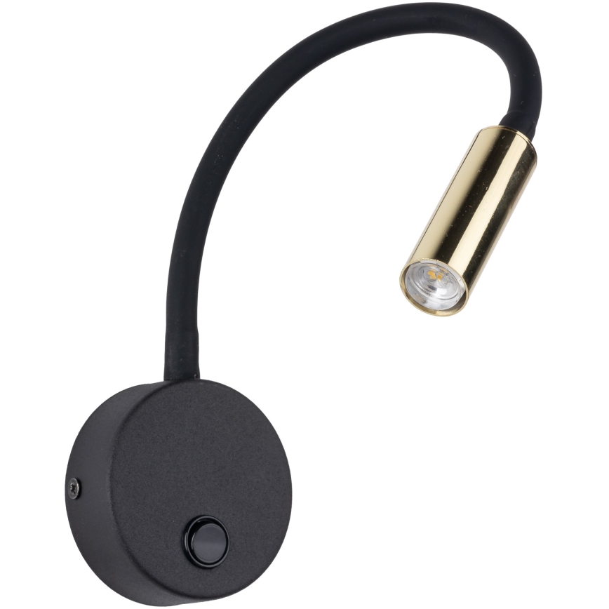 LED Wandlamp LAGOS 1xG9/3W/230V 4000K zwart/goud