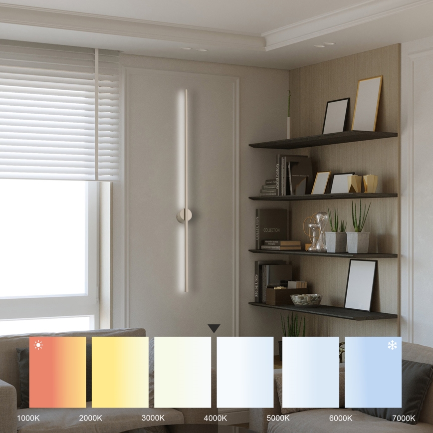 LED-wandlamp LANA LED/12W/230V 4000K beige