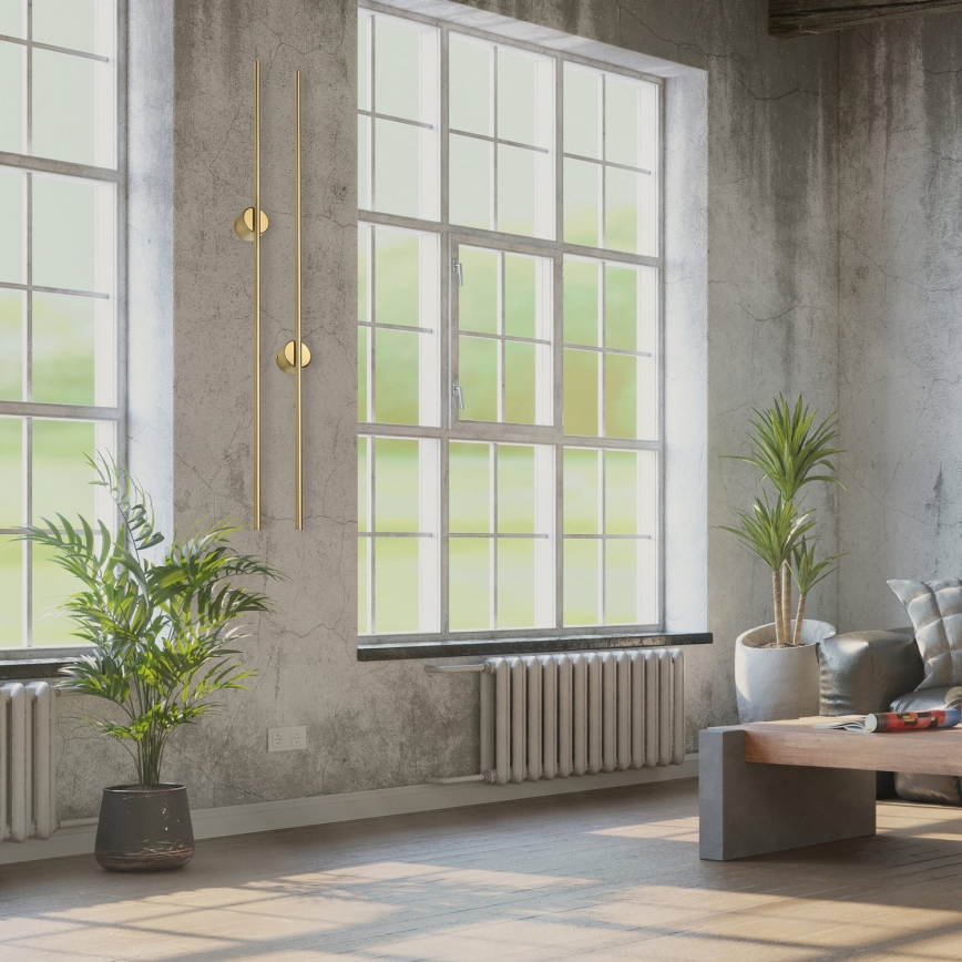 LED-wandlamp LANA LED/12W/230V 4000K mat goud