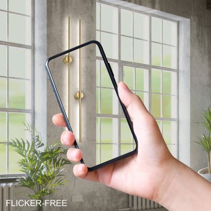 LED-wandlamp LANA LED/12W/230V 4000K mat goud