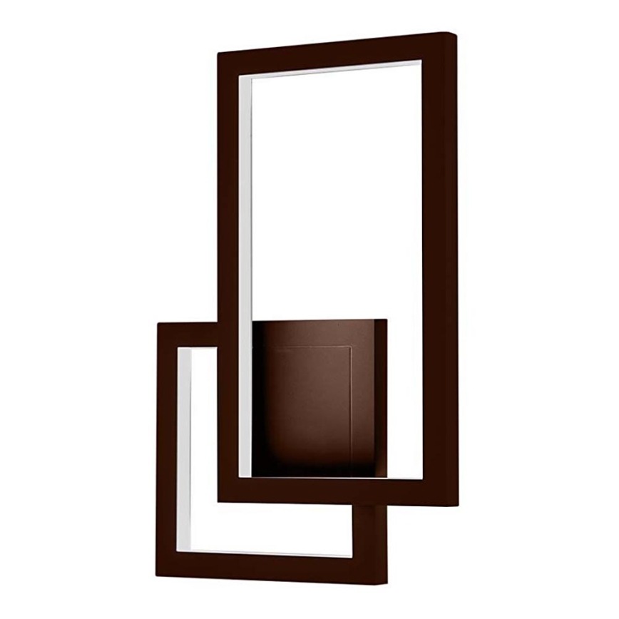 LED Wandlamp LED/20W/230V 3000K bruin