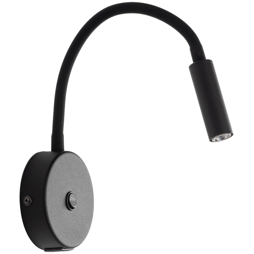 LED Wandlamp met USB port LAGOS 1xG9/3W/5V 4000K zwart