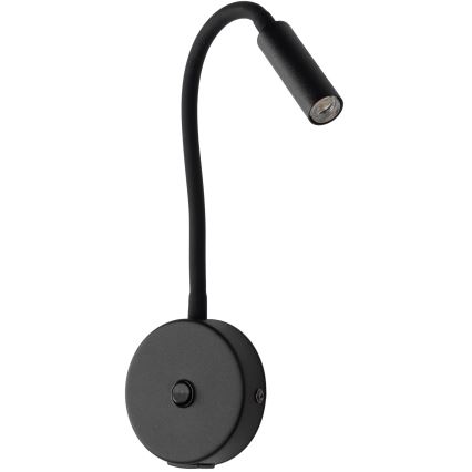 LED Wandlamp met USB port LAGOS 1xG9/3W/5V 4000K zwart