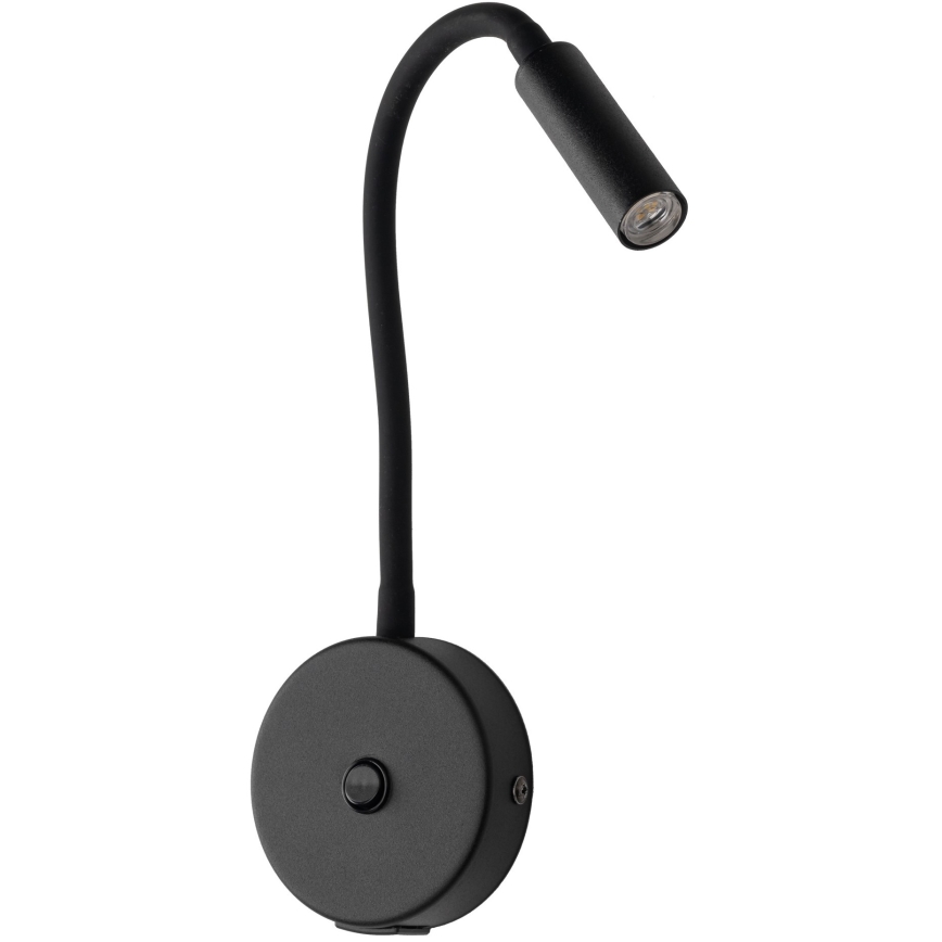 LED Wandlamp met USB port LAGOS 1xG9/3W/5V 4000K zwart