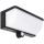 LED-wandlamp op zonne-energie met bewegings- en schemersensor LED/3W/3,7V IP54 1500 mAh zwart