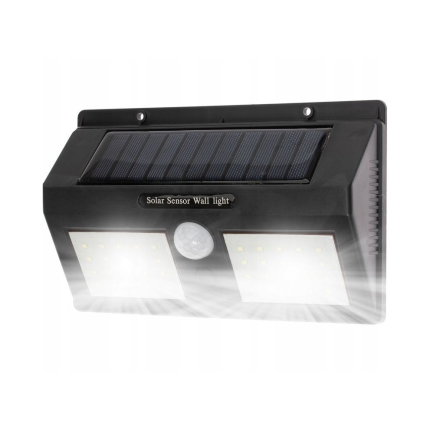 LED-wandlamp op zonne-energie met sensor LED/1,2W/3,7V 1200 mAh IP44