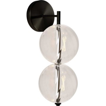 LED wandlamp PLAYA LED/10W/230V zwart