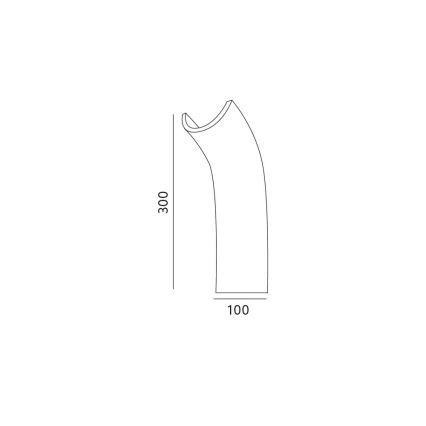 LED Wandlamp RARO LED/4,2W/230V