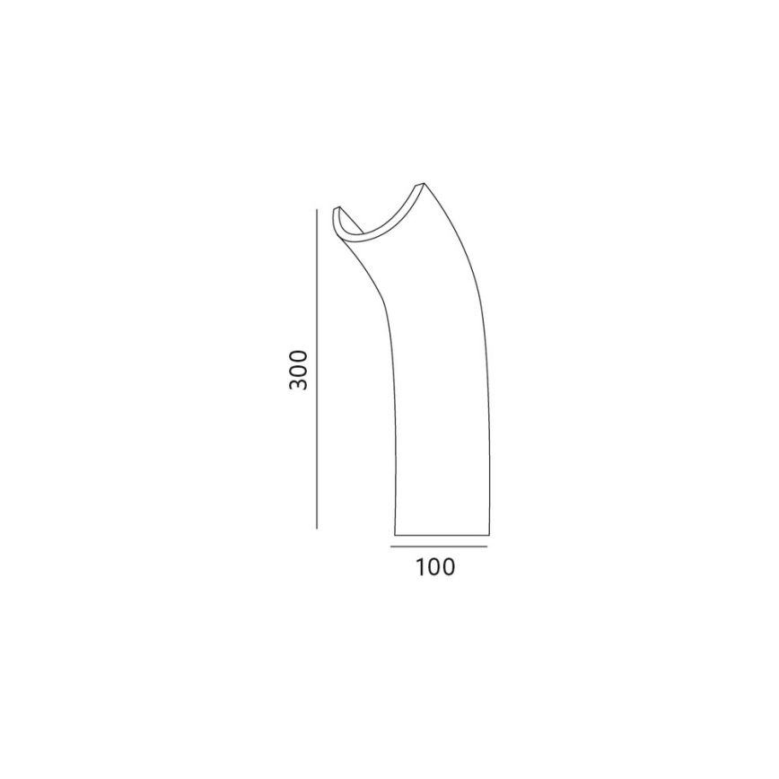 LED Wandlamp RARO LED/4,2W/230V