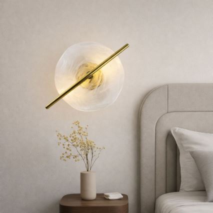 LED-wandlamp RELAX LED/5W/230V goud/wit