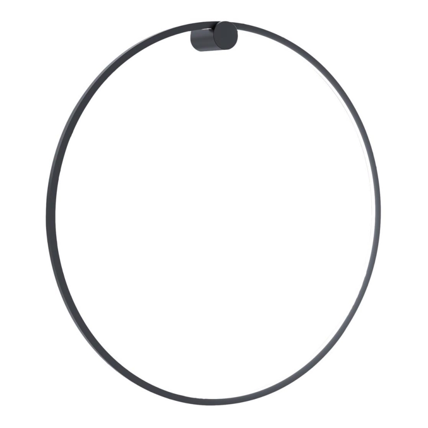 LED Wandlamp SATURNO LED/46W/230V Ø 80 cm IP44 antraciet