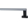 LED-wandlamp voor badkamer SHINE LED/11W/230V 42 cm IP44 zwart