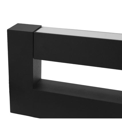LED Flexibel Wandlamp voor buiten 2xLED/16W/230V IP54 90 cm zwart
