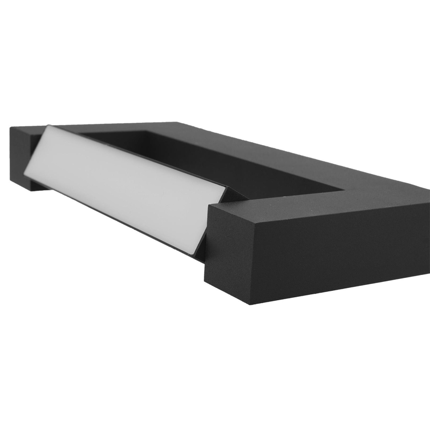 LED Flexibel Wandlamp voor buiten 2xLED/16W/230V IP54 90 cm zwart