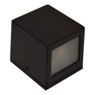 LED Wandlamp voor buiten 2xLED/5W/230V 4000K IP54 zwart