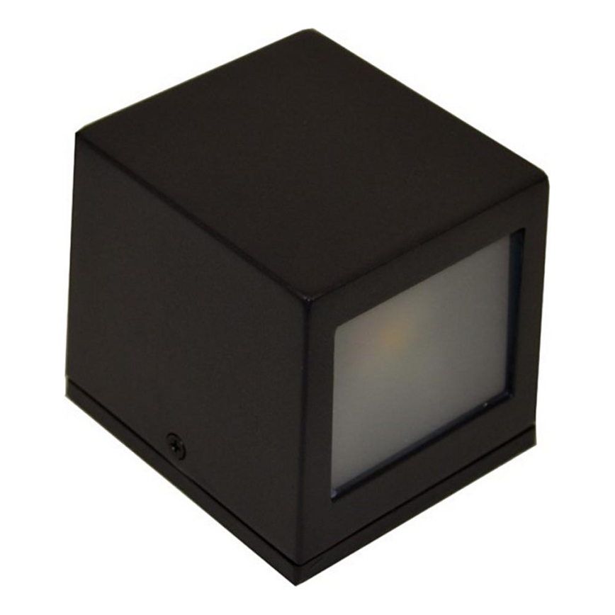 LED Wandlamp voor buiten 2xLED/5W/230V 4000K IP54 zwart