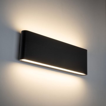 LED Wandlamp voor buiten ARWENA 2xLED/12W/230V IP54 zwart