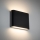 LED Wandlamp voor buiten ARWENA 2xLED/3W/230V IP54 zwart