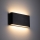 LED Wandlamp voor buiten ARWENA 2xLED/6W/230V IP54 zwart