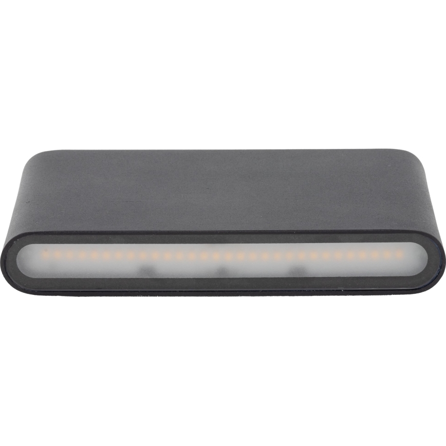 LED Wandlamp voor buiten ARWENA 2xLED/6W/230V IP54 zwart