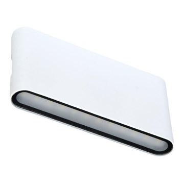 LED Wandlamp voor buiten BRICK 2xLED/6W/230V 3000/4000/6500K IP65 wit