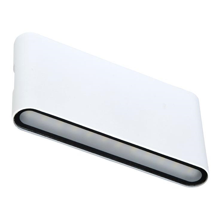 LED Wandlamp voor buiten BRICK 2xLED/6W/230V 3000/4000/6500K IP65 wit