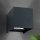 LED Wandlamp voor buiten CUBE 2xLED/3W/230V IP54 antraciet