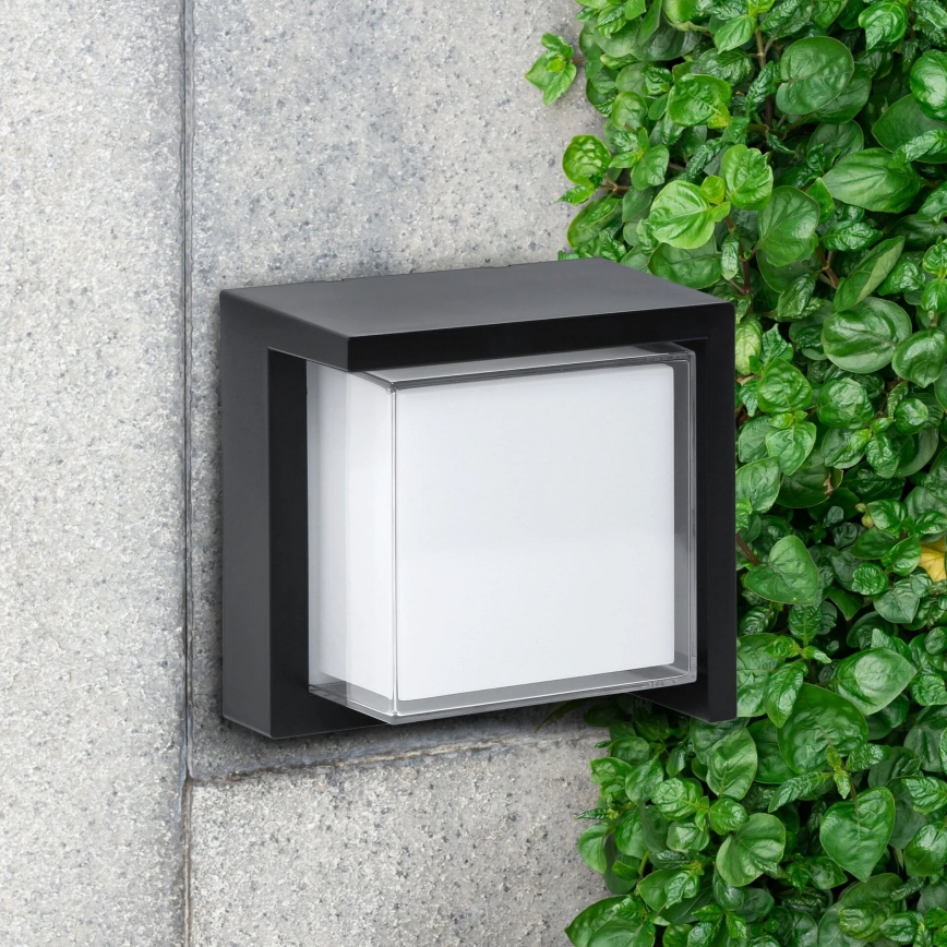 LED Wandlamp voor buiten ESSEN LED/12W/230V IP44 zwart