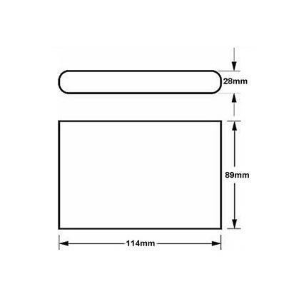 LED Wandlamp voor buiten FLOW 2xLED/3W/230V IP54 zwart