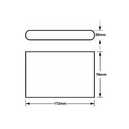 LED Wandlamp voor buiten FLOW LED/6W/230V IP54 zwart