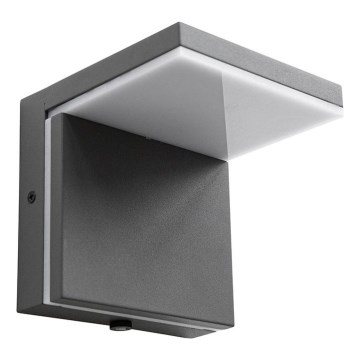 LED Wandlamp voor buiten LASSAN LED/8W/230V 3000K IP54 antraciet