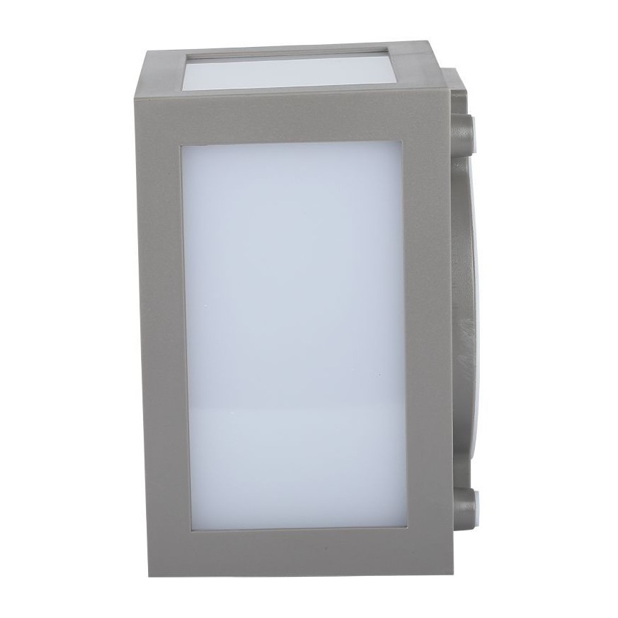 LED Wandlamp voor buiten LED/12W/230V 3000K IP65 grijs