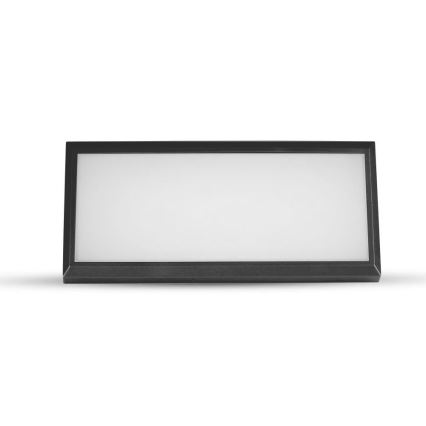 LED Wandlamp voor buiten LED/12W/230V 3000K IP65 zwart