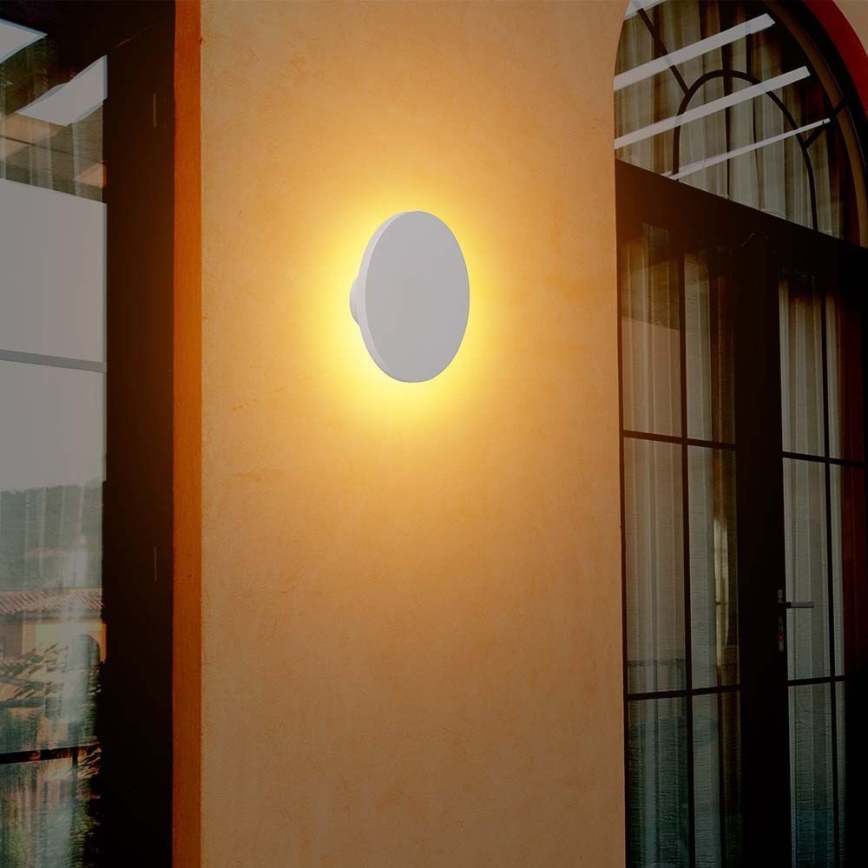 LED Wandlamp voor buiten LED/12W/230V 4000K IP65 wit