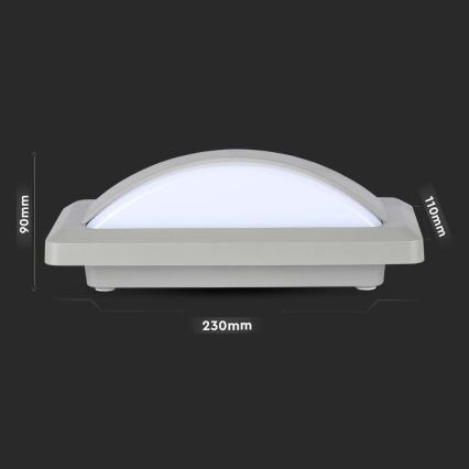 LED Wandlamp voor buiten LED/12W/230V 6400K IP65