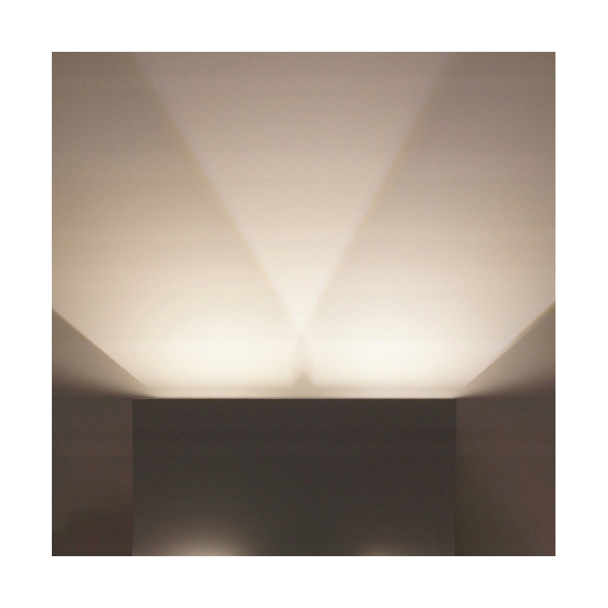 LED Wandlamp voor buiten LED/12W/230V IP54 wit