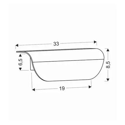 LED Wandlamp voor buiten LED/12W/230V IP65 zwart