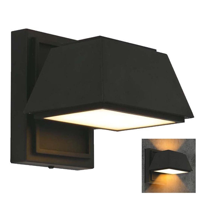 LED Wandlamp voor buiten LED/15W/230V IP65 4000K zwart