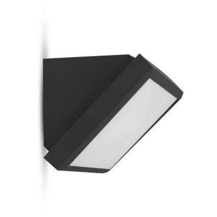 LED Wandlamp voor buiten LED/20W/230V 3000K IP65 zwart